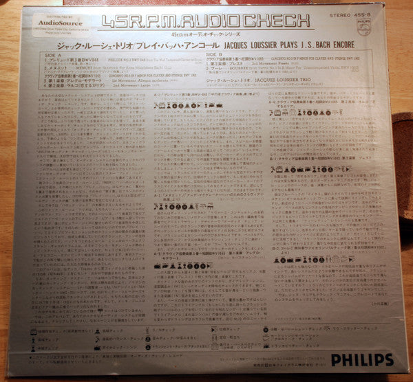 Plays J. S. Bach Encore