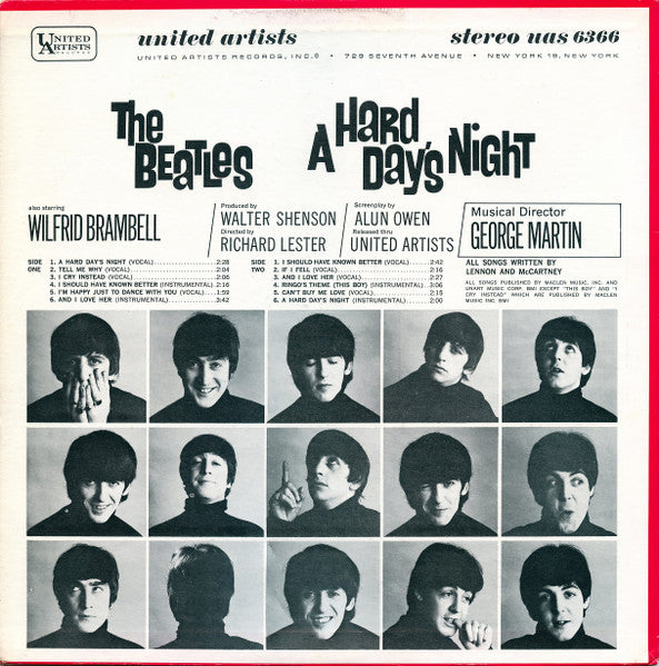 A Hard Day's Night (Original Motion Picture Sound Track)
