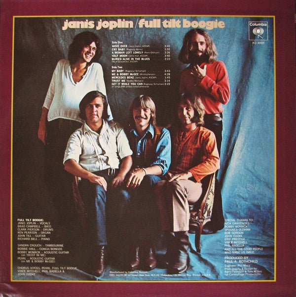 Release: Pearl-Vinyl-US-1971-KC 30322-9764376