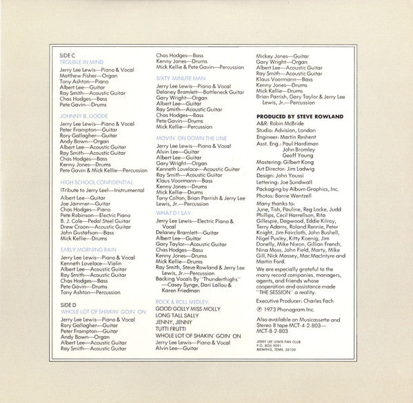 The Session Recorded In London With Great Guest Artists