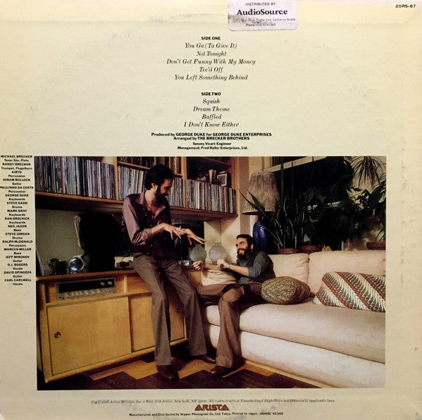 Release: Detente-Vinyl-Japan-1980-25RS-87-4972395
