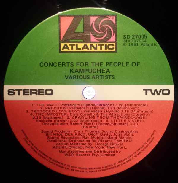 Concerts For The People Of Kampuchea