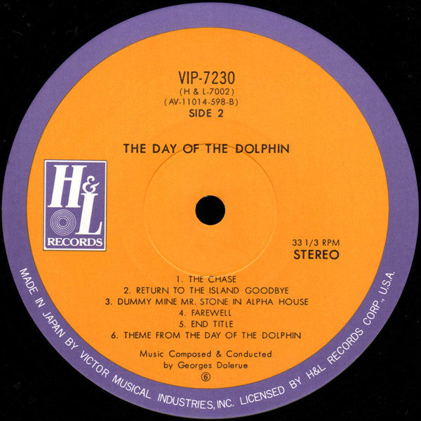 The Day Of The Dolphin (Original Motion Picture Soundtrack)