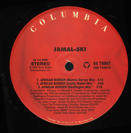 Release: African Border / Put It On-Vinyl-US-1993-44 74997-1022137