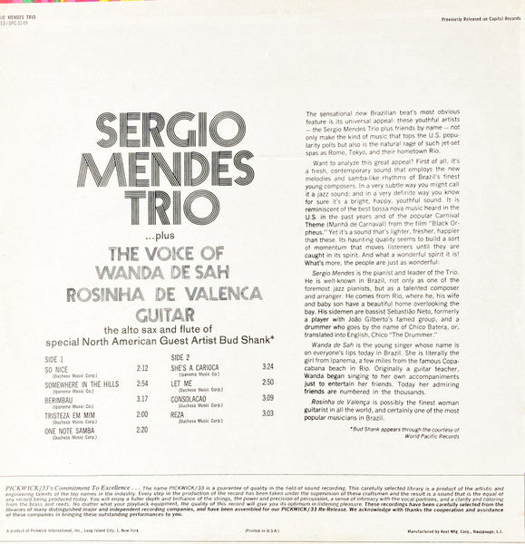 Release: Brasil '65-Vinyl-US-None-SPC-3149, SPC 3149-1956010