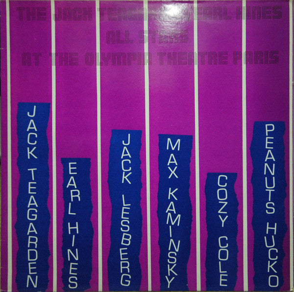 The Jack Teagarden / Earl Hines All Stars At The Olympia Theatre Paris