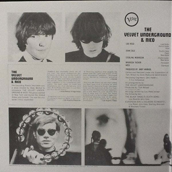 Release: The Velvet Underground & Nico-Vinyl-US-2000-V6/5008, V/V6-5008, V6-5008-1219423