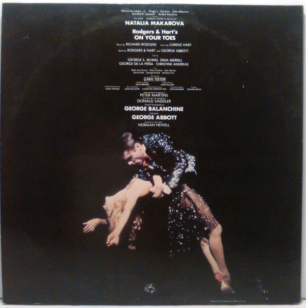 Master Release: On Your Toes - Original 1983 Broadway Cast by Rodgers & Hart