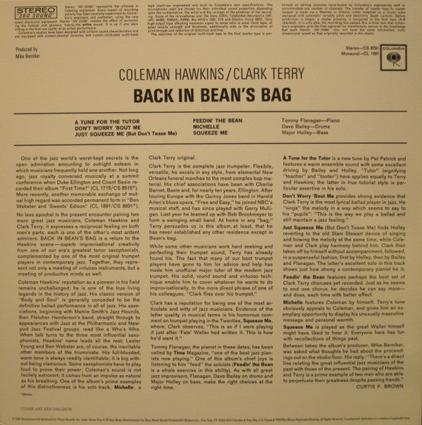 Back In Bean's Bag