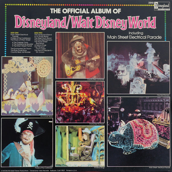The Official Album Of Disneyland/Walt Disney World