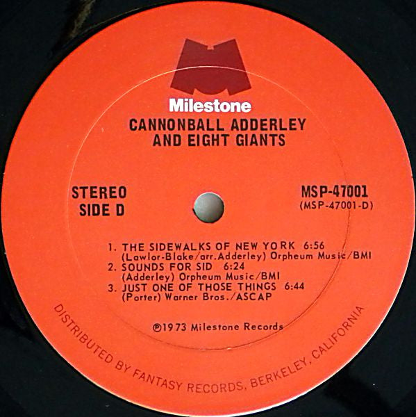 Cannonball And Eight Giants