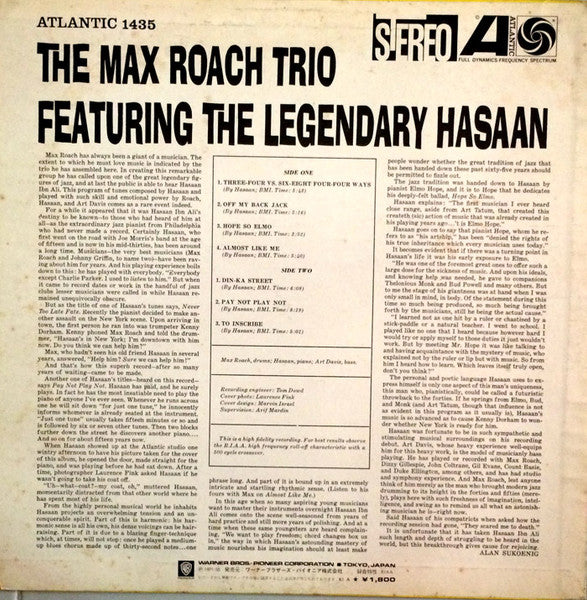 The Max Roach Trio Featuring The Legendary Hasaan