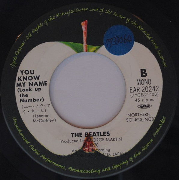 レット・イット・ビー = Let It Be / ユー・ノウ・マイ・ネーム = You Know My Name