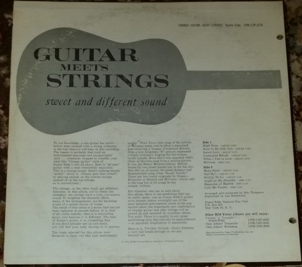 Master Release: Twangy Guitar - Silky Strings by Duane Eddy