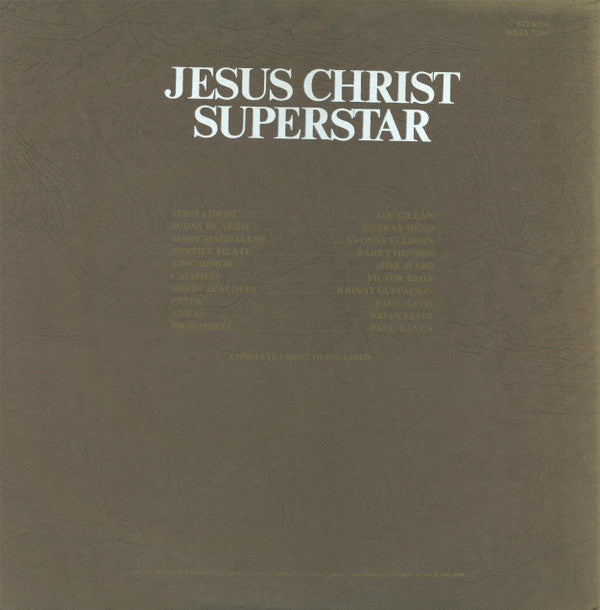 Jesus Christ Superstar - A Rock Opera
