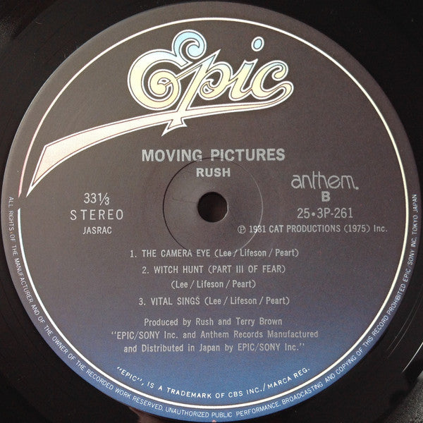 Moving Pictures = ムービング・ピクチャーズ