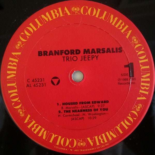 Master Release: Trio Jeepy by Branford Marsalis