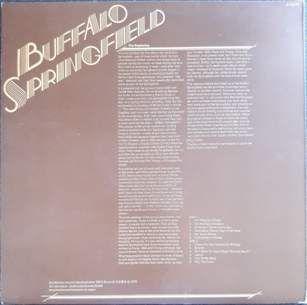 Release: Buffalo Springfield-Vinyl-UK-1973-K 30028-2529828