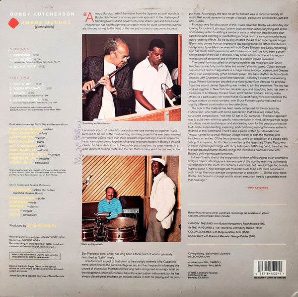 Master Release: Ambos Mundos by Bobby Hutcherson