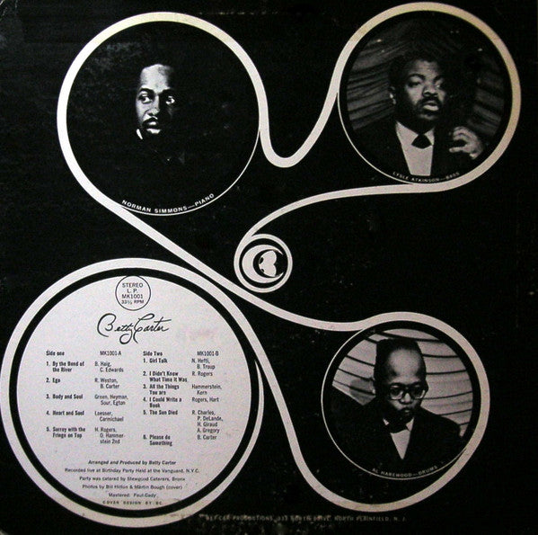 Release: Betty Carter-Vinyl-US-1970-MK 1001-1462563