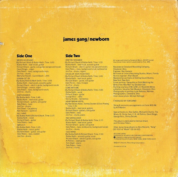Master Release: Newborn by James Gang
