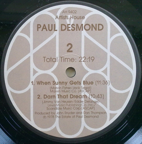 Paul Desmond