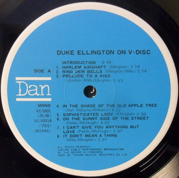 Master Release: Duke Ellington On V-Disc by Duke Ellington