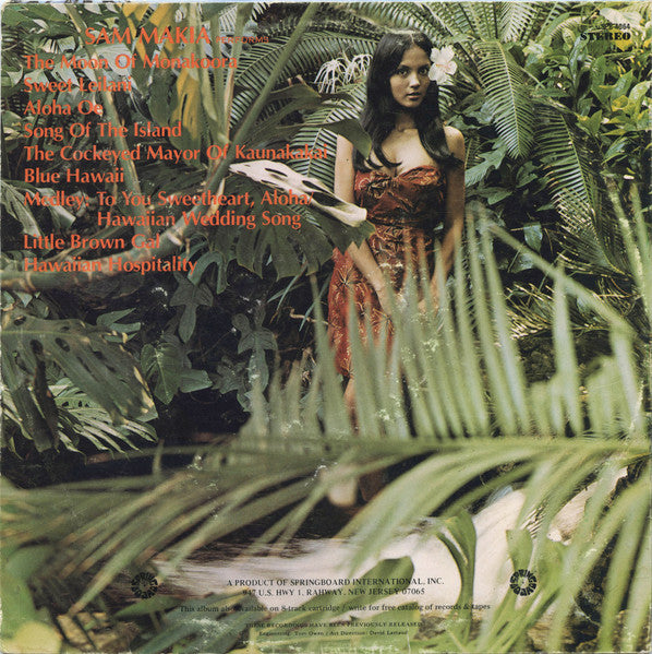 Master Release: Hawaiian Favorites by Sam Makia