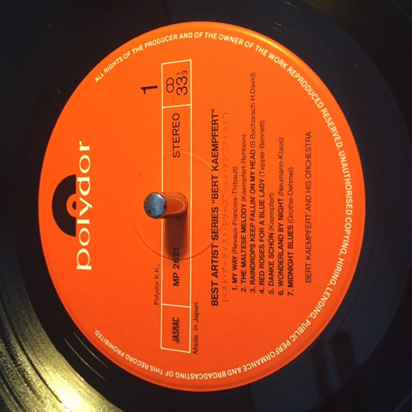 Best Artist Series Bert Kaempfert