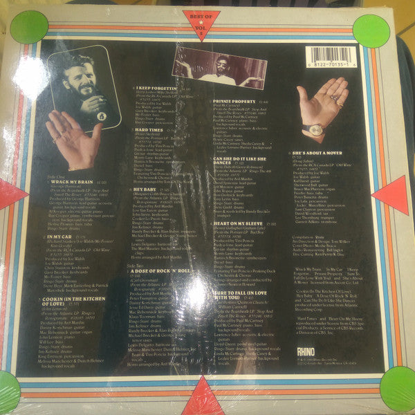 Master Release: Starr Struck: Best Of Ringo Starr, Vol. 2 by Ringo Starr