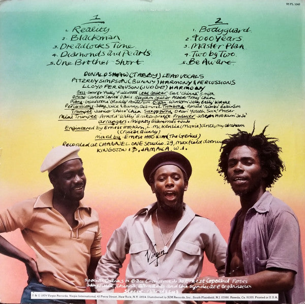 Master Release: Deeper Roots (Back To The Channel) by The Mighty Diamonds