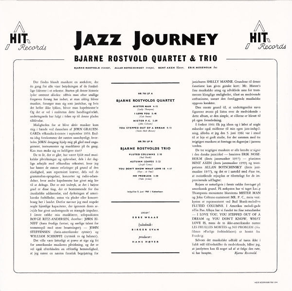Release: Jazz Journey-Vinyl-Japan-2002-H-r 710, H-r 710-8600005