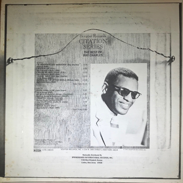 Master Release: The Best Of Ray Charles by Ray Charles
