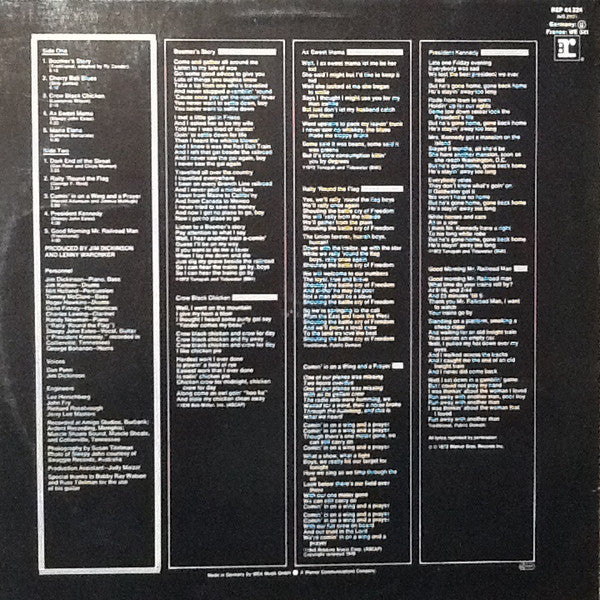Release: Boomer's Story-Vinyl-Europe-None-REP 44 224, K 44 224-8281085