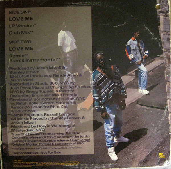 Release: Love Me-Vinyl-US-1991-44 73909, 44 73909-2795090