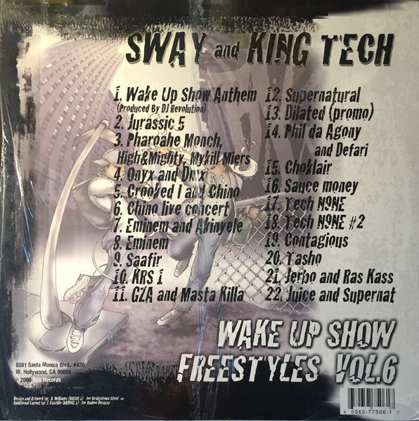 Release: Wake Up Show Freestyles Vol. 6-Vinyl-US-2000-EER7506-1-1587825
