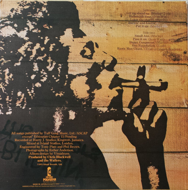 Release: Burnin'-Vinyl-Japan-1982-20S-82, 20S-82-3859452
