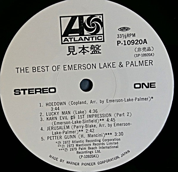 The Best Of Emerson Lake & Palmer