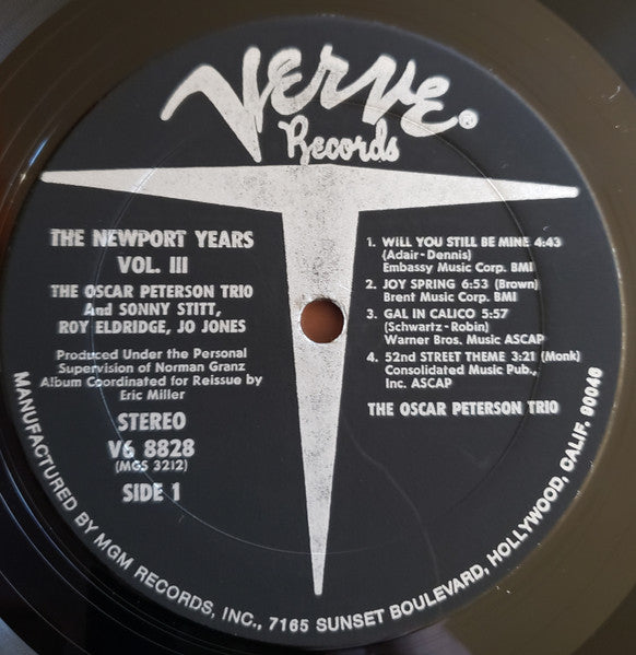 The Newport Years Volume III