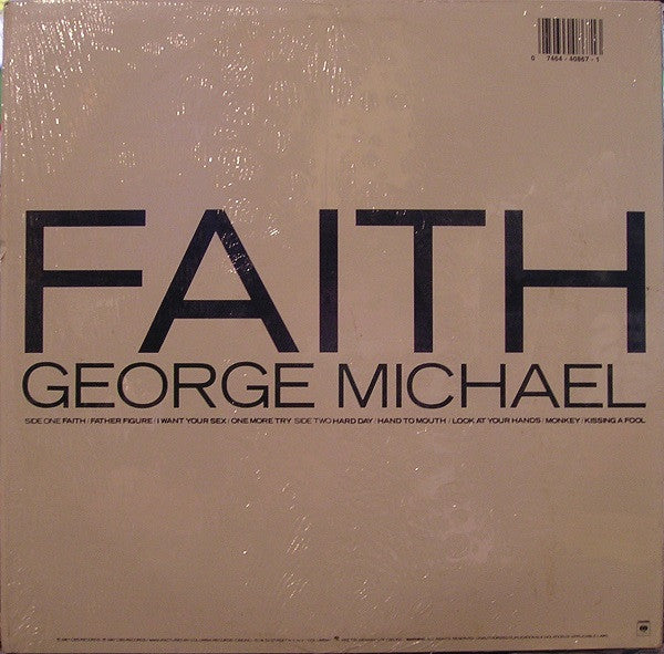 Release: Faith-Vinyl-US-1987-OC 40867, C 40867-4504601