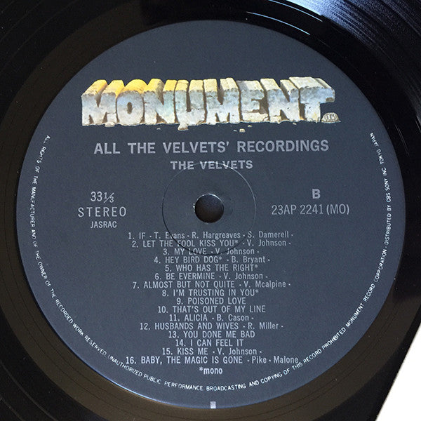 All The Velvets' Recordings