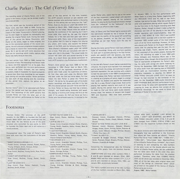 Charlie Parker On Verve 1946-1954