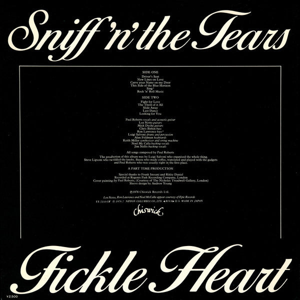 Release: Fickle Heart-Vinyl-Japan-1979-YX-7233-CW-6592018