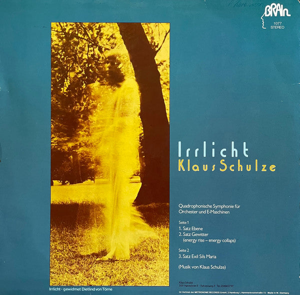 Master Release: Irrlicht by Klaus Schulze