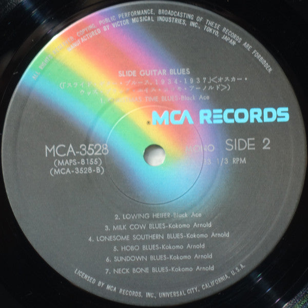 Slide Guitar Blues 1934-1937