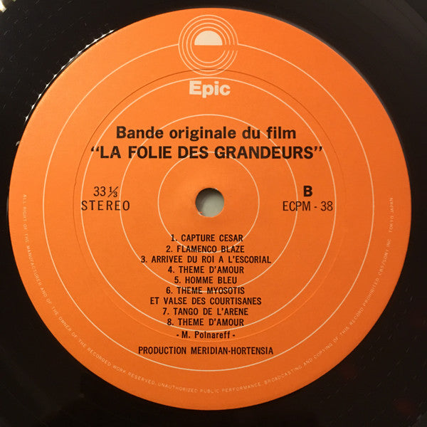 La Folie Des Grandeurs