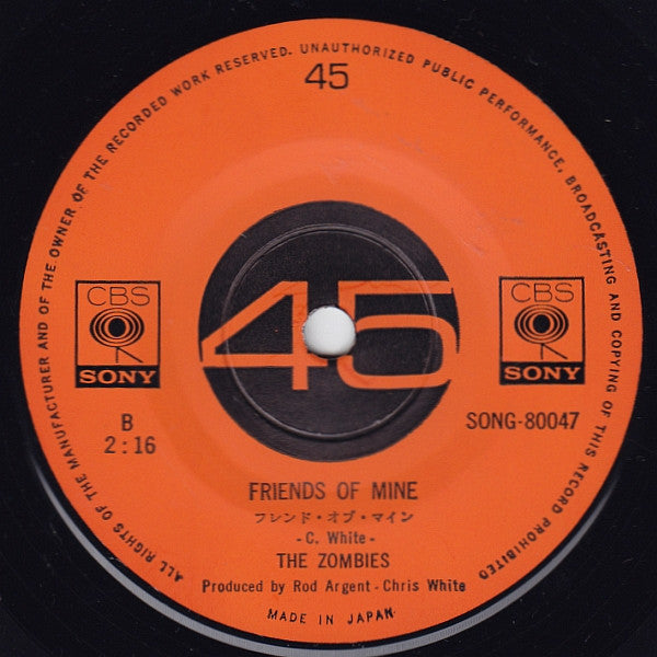 Time Of The Season =  ふたりのシーズン