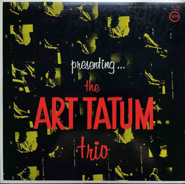 Release: Presenting... The Art Tatum Trio-Vinyl-Japan-1972-MV 2021-7874355