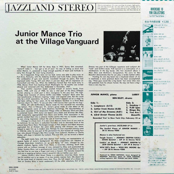 At The Village Vanguard