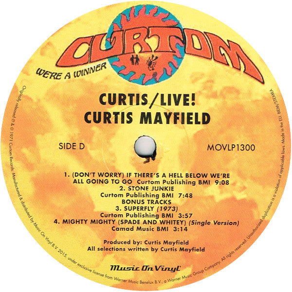 Curtis / Live!